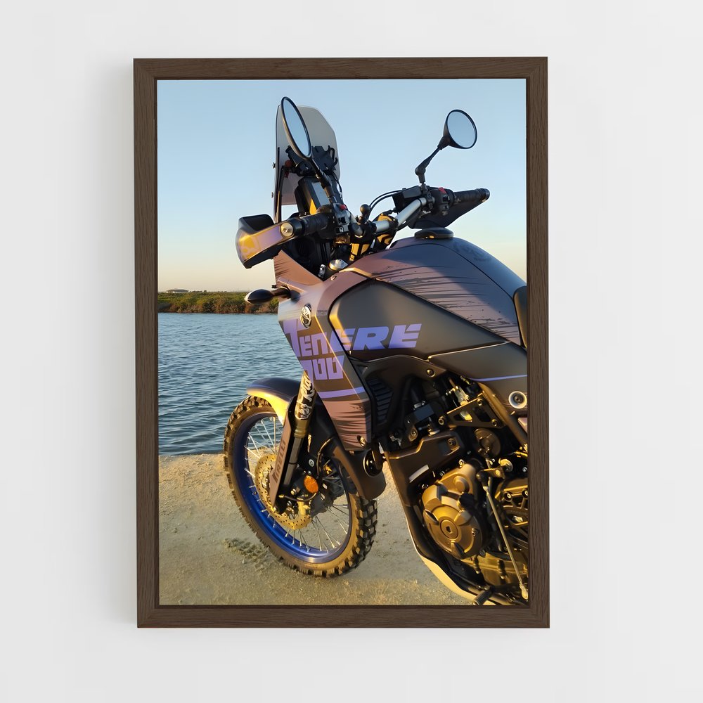 Poster Évasion sur la Route – affiche Yamaha (vue 5)
